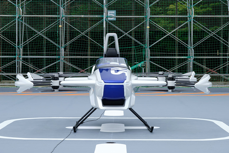 SkyDrive Flying Car front