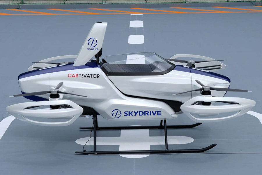SkyDrive Flying Car runway