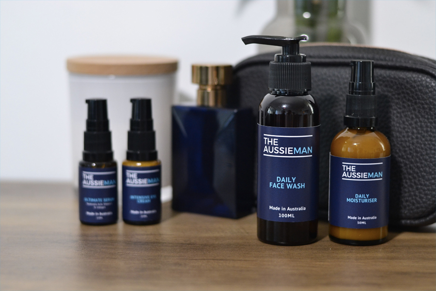 the aussie man skincare