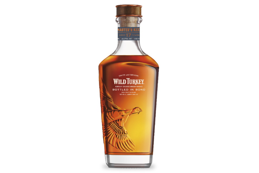 wild turkey aged bourbon whiskey