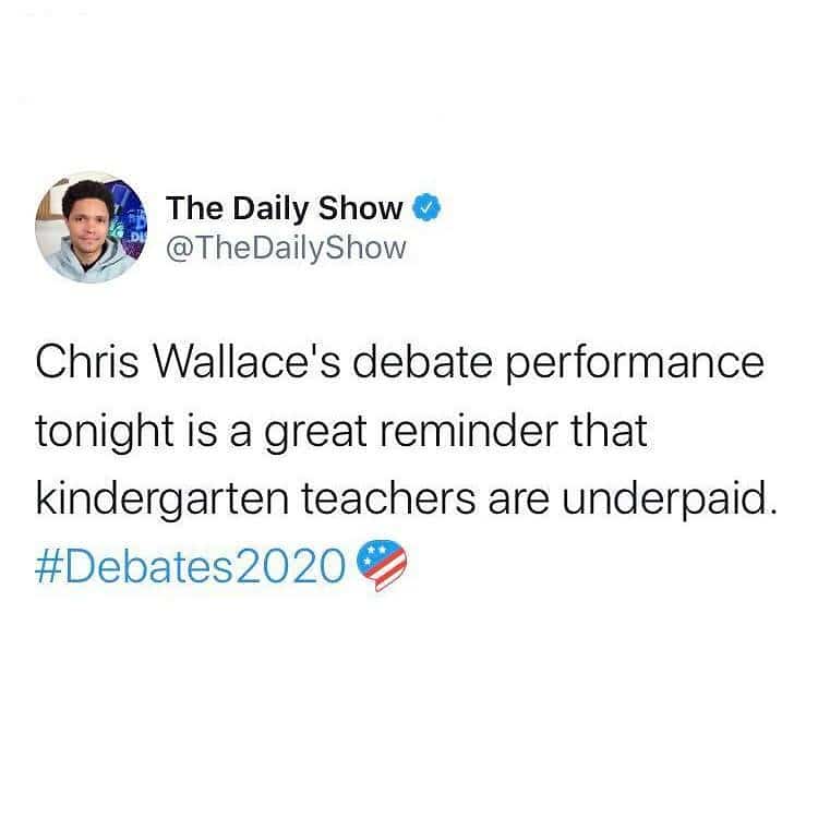 Tweet from The Daily Show 