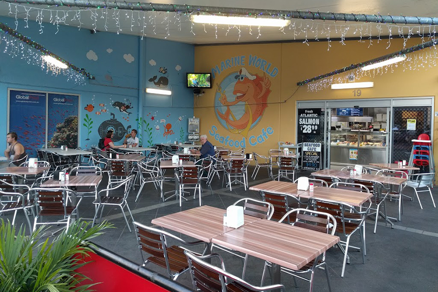 Fish and Chips Shops Brisbane - Marine World Seafood Café