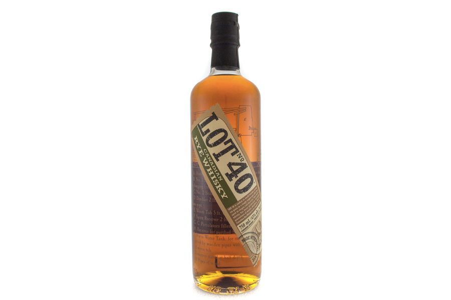 Best Canadian Whiskies - lot no. 40 canadian rye whisky