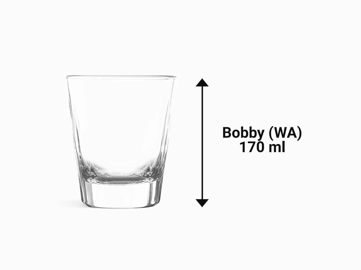 Bobby/bobbie 170 ml beer size in Australia