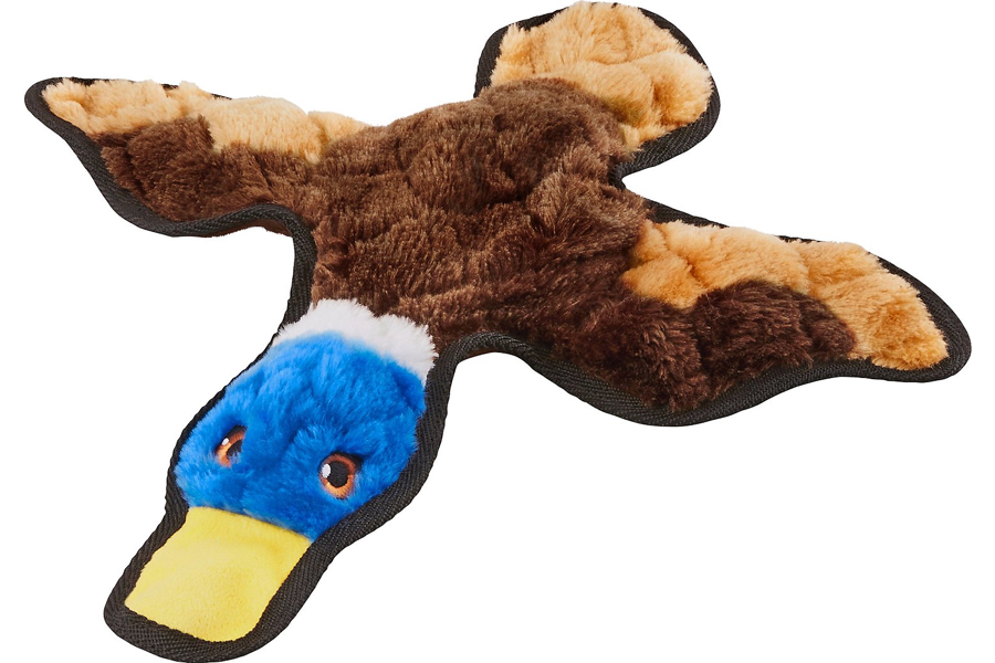 kong plush duck dog toy