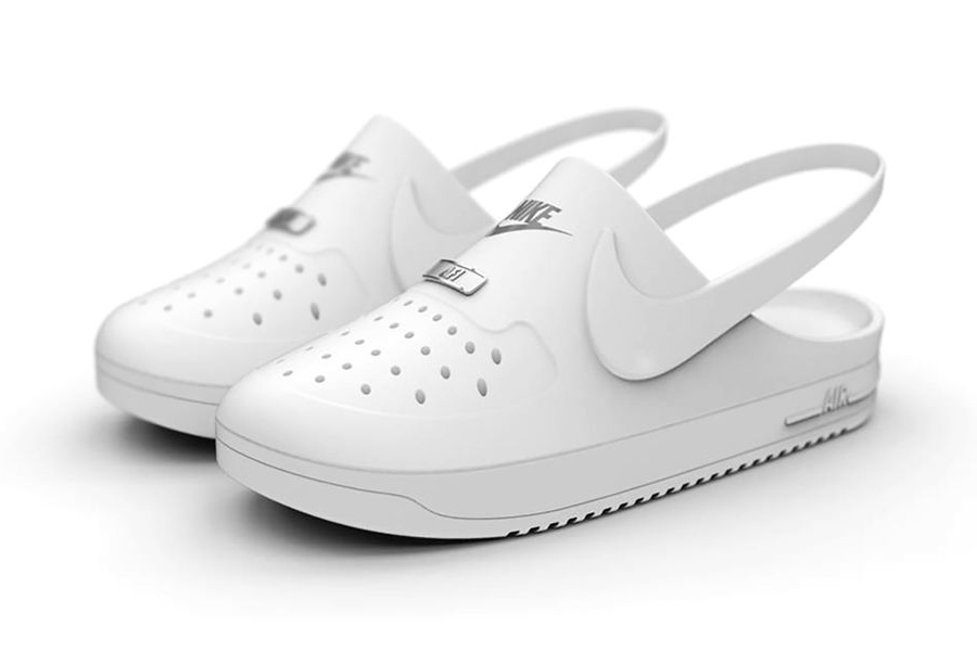 Crocs x Nike Air Force 1 Clog Hybrids 