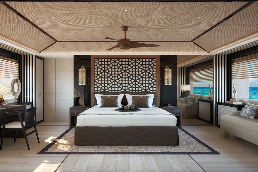 Dynamiq presents the new redesigned GTT 165. bedroom