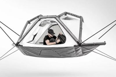 EXOD’s Ark is an Inflatable, Hanging Tent