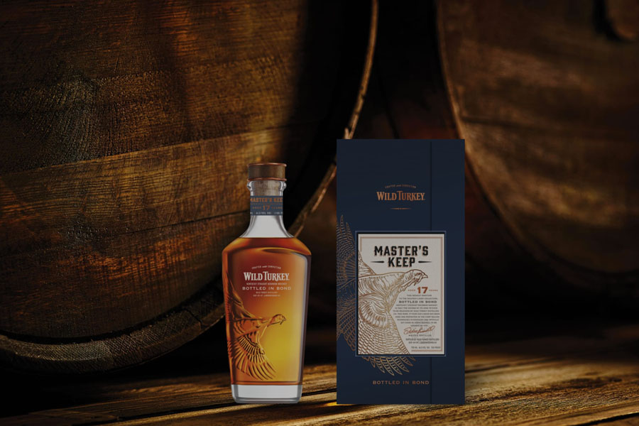 Wild Turkey Master’s Keep 17 Year Old Bottled in Bond bottle and box