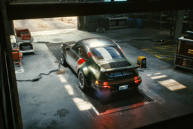 Porsche Cyberpunk 2077