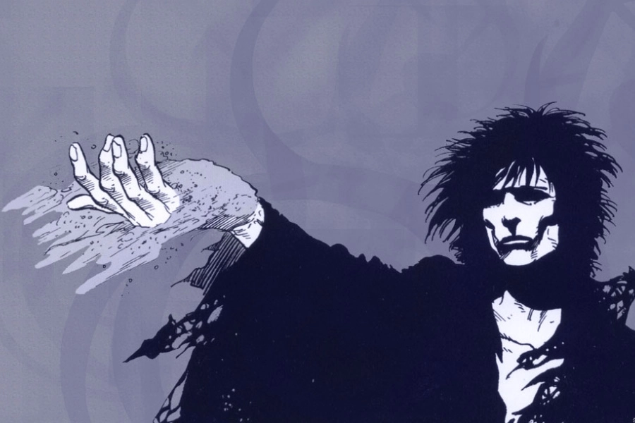 the Sandman Comic art