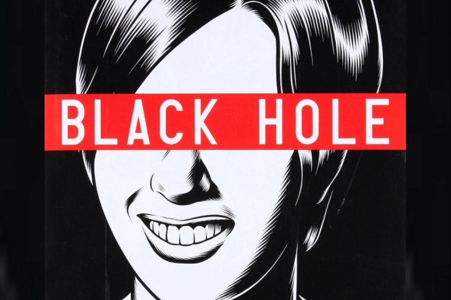 Black hole Comic Cover