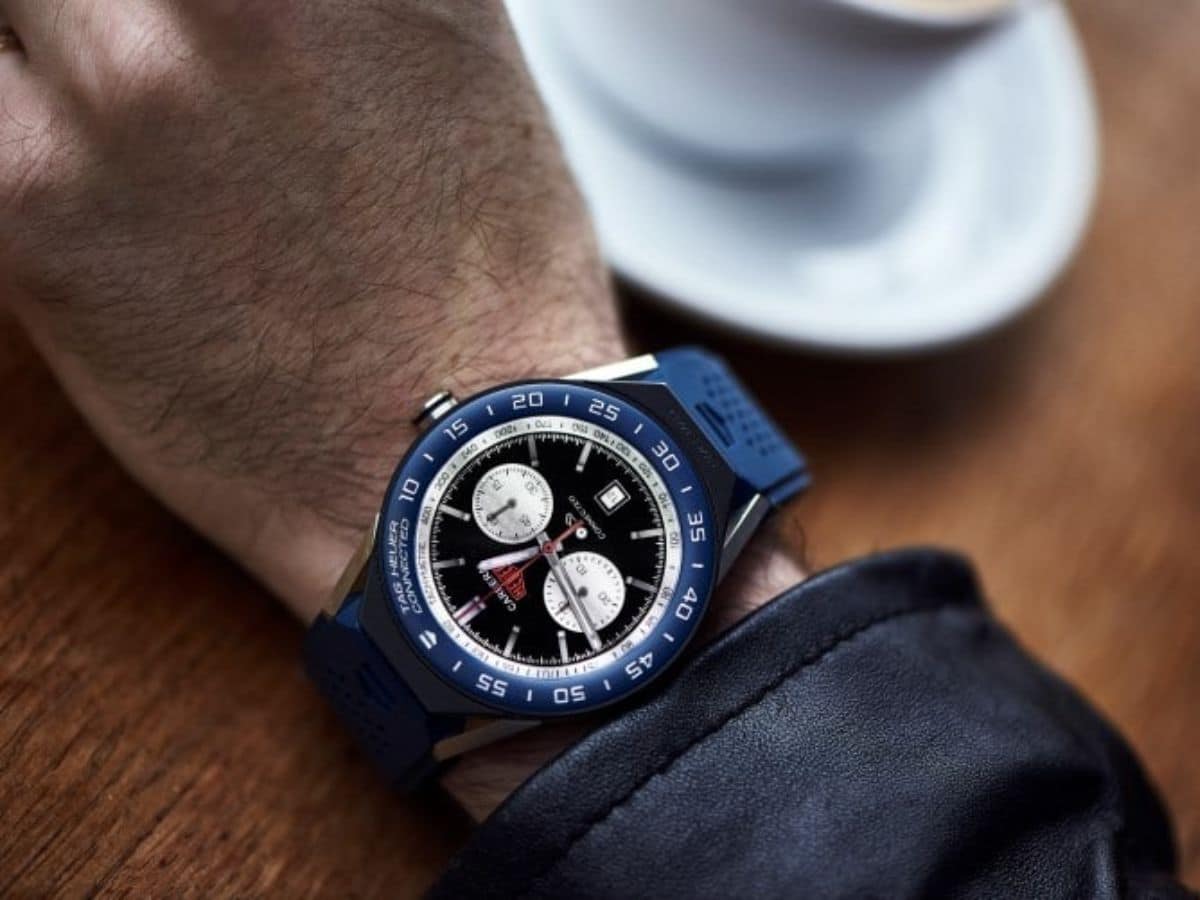 TAG Heuer Connected 45 on a man's wrist