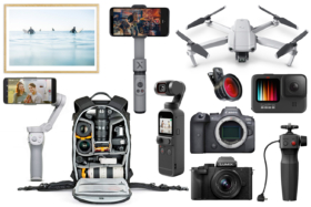 Products from the 2020 Christmas Gift Guide Photography