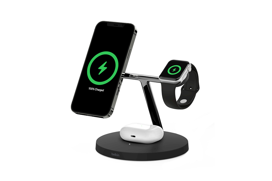 Belkin BOOST Charge Wireless Charging Stand + Speaker Christmas Gift Guide Tech Head