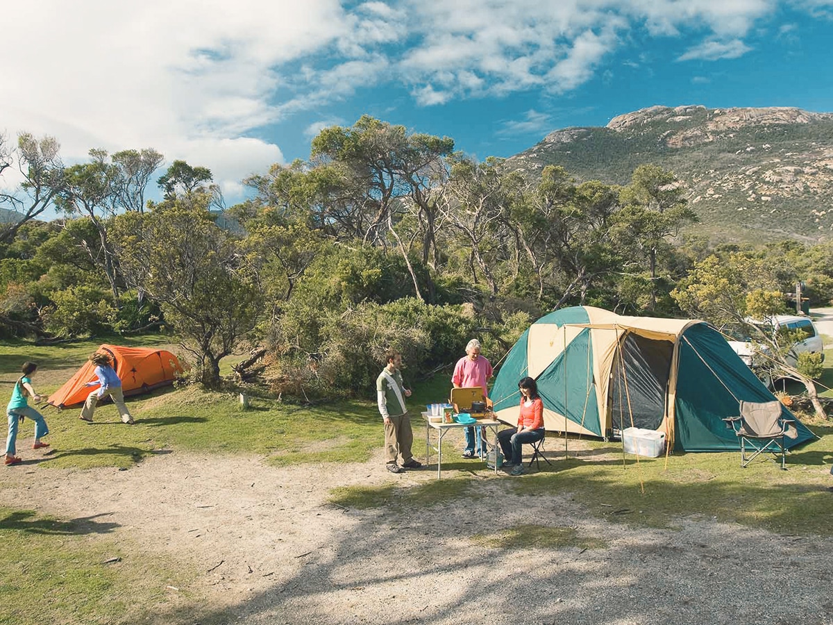 tidal river wilsons promontory outdoor camping