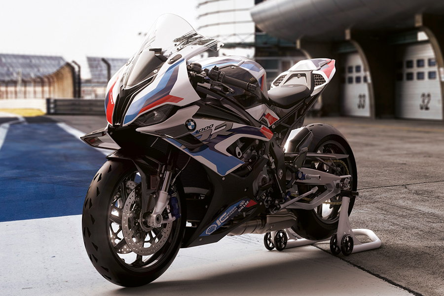 BMW Motors M1000rr motorcycle