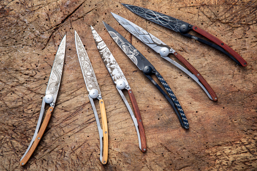 Deejo custom pocket knives