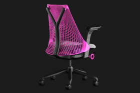 Herman Miller Sayl Chair Gaming Edition back view