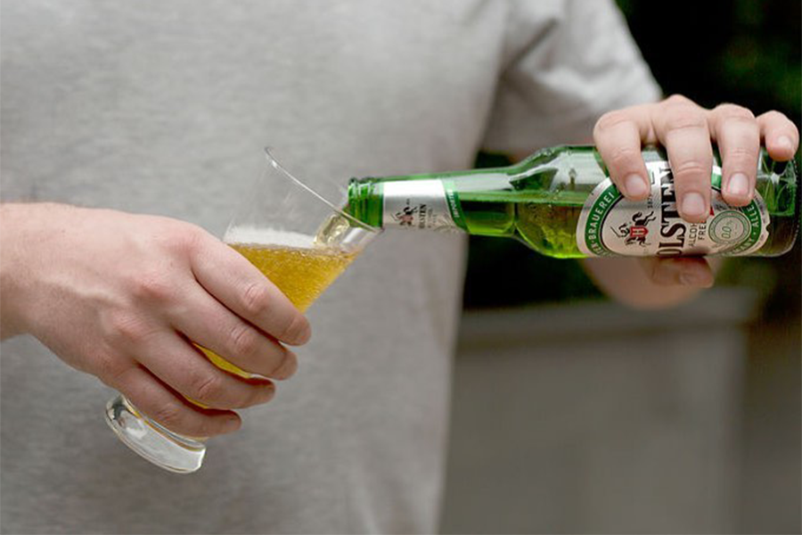Holsten Being Poured