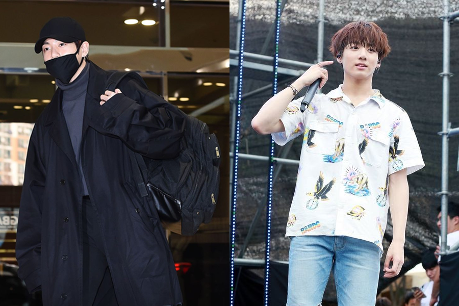 BTS's Airport Fashion Just Keeps Getting Better