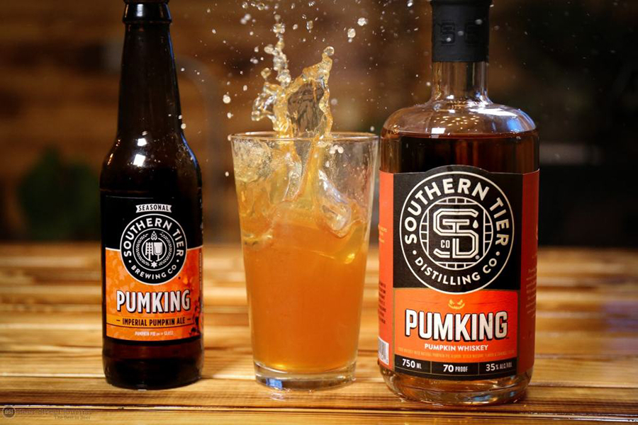 Pumking Whiskey glass