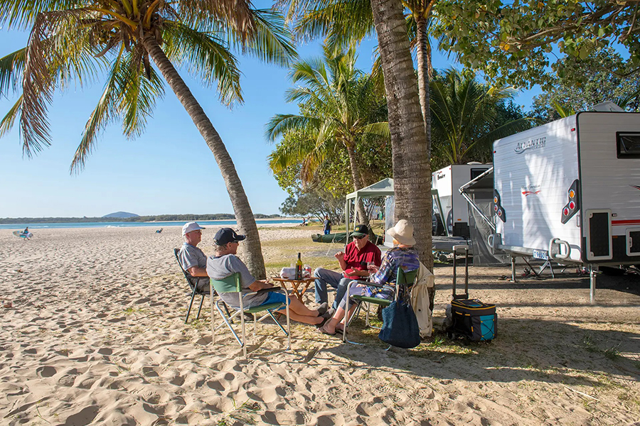 Best Camping Spots Near Brisbane Cotton Tree Holiday Park