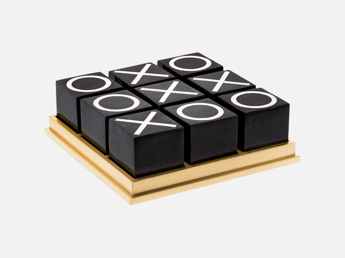 Product image of L'Objet Shell Tic-Tac-Toe Set