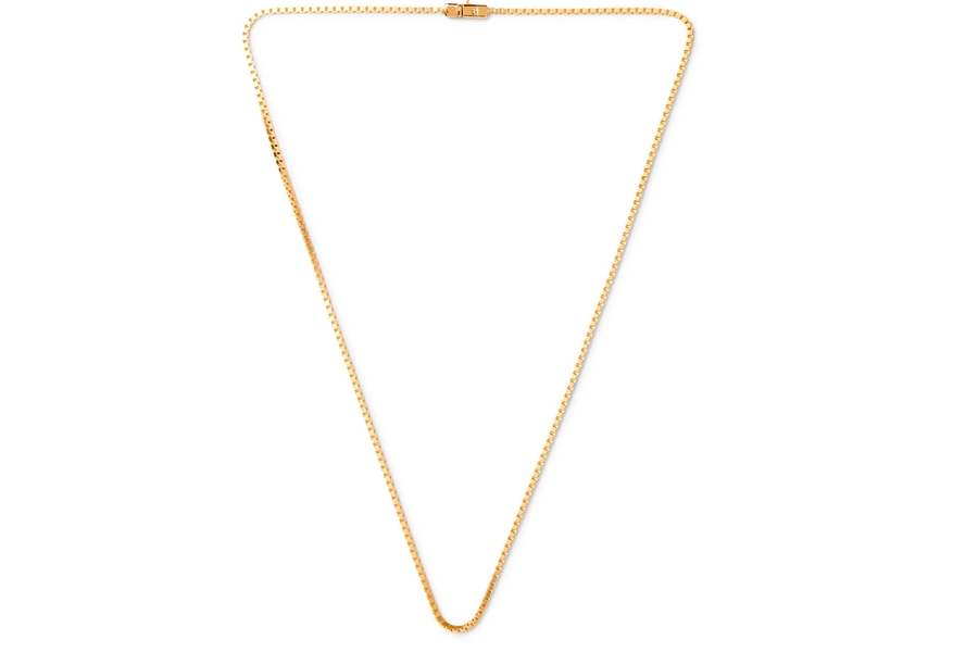 TOM WOOD Gold-Plated Chain Necklace