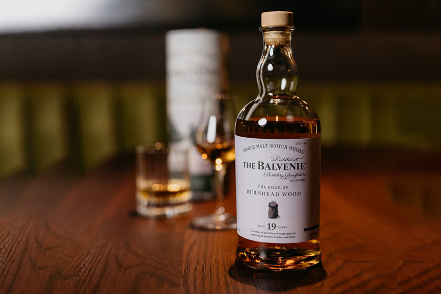 Top 100 Products of 2020 The Balvenie The Edge of Burnhead Wood 19 Year Old Single Malt Scotch