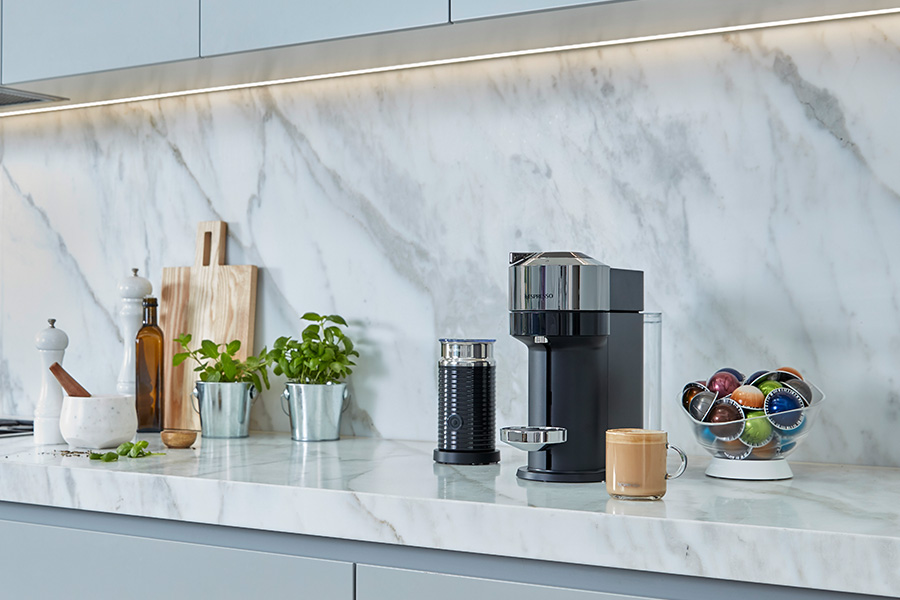 Nespresso - Sleek, yet sustainable. Meet the Husk coffee