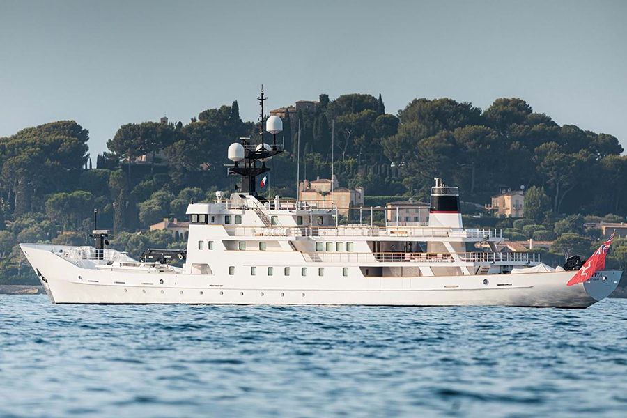 Russian Navy Ship converted to Superyacht