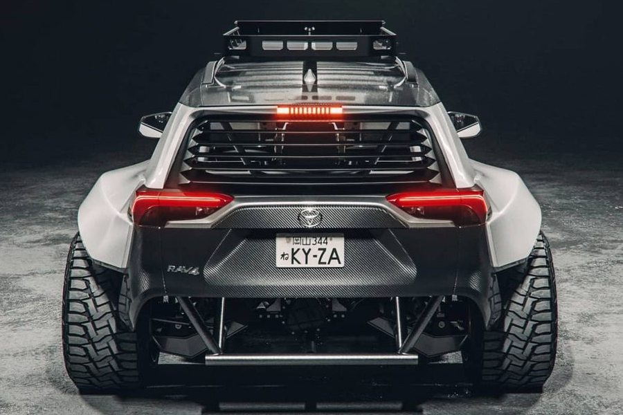 The.Kyza Rav 4 concept back