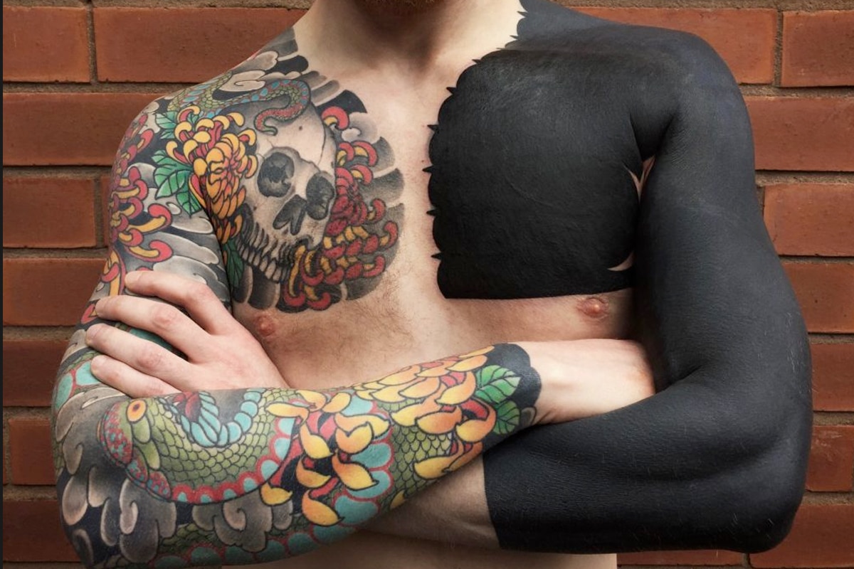 Blood and tears: the terrifying Brutal Black Tattoo Project | Numéro  Magazine