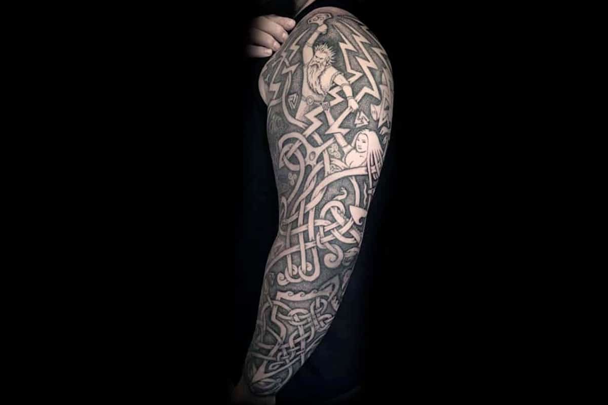 celtic tattoo sleeve