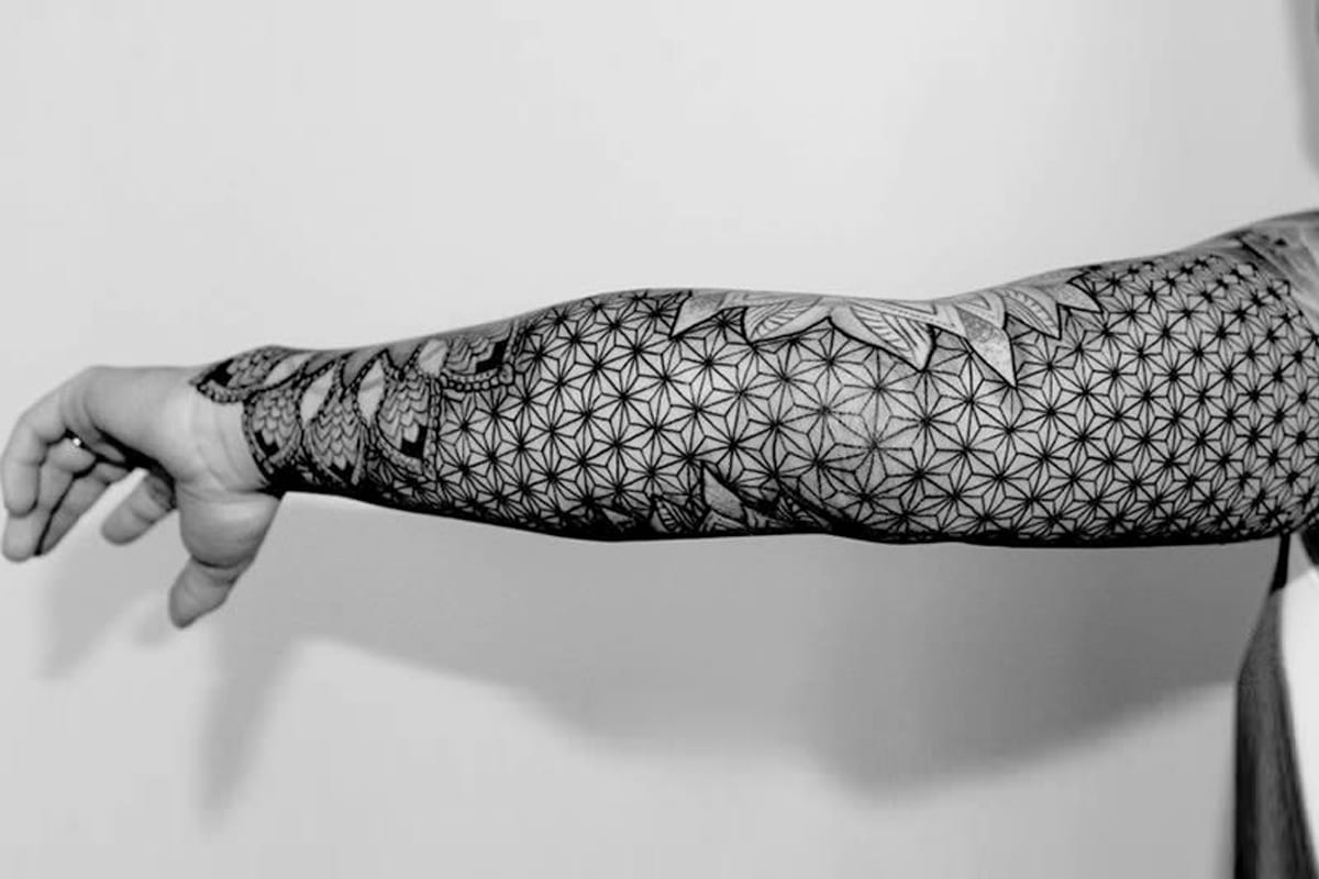 25+ Geometric Filler Tattoos KirinSaxton