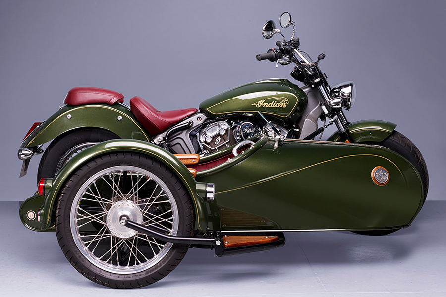 Indian Scout Sidecar from France