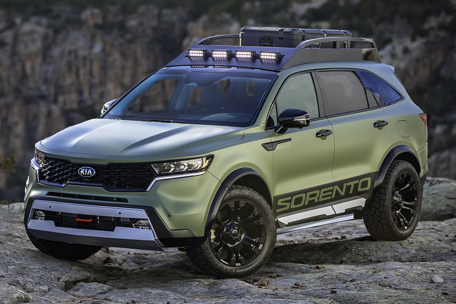 kia unveils rugged x line side