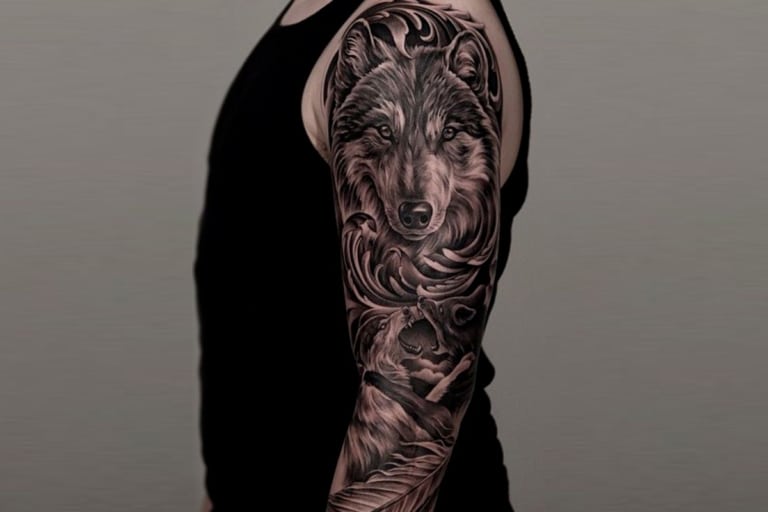 25+ Coolest Sleeve Tattoos for Men | Man of Many