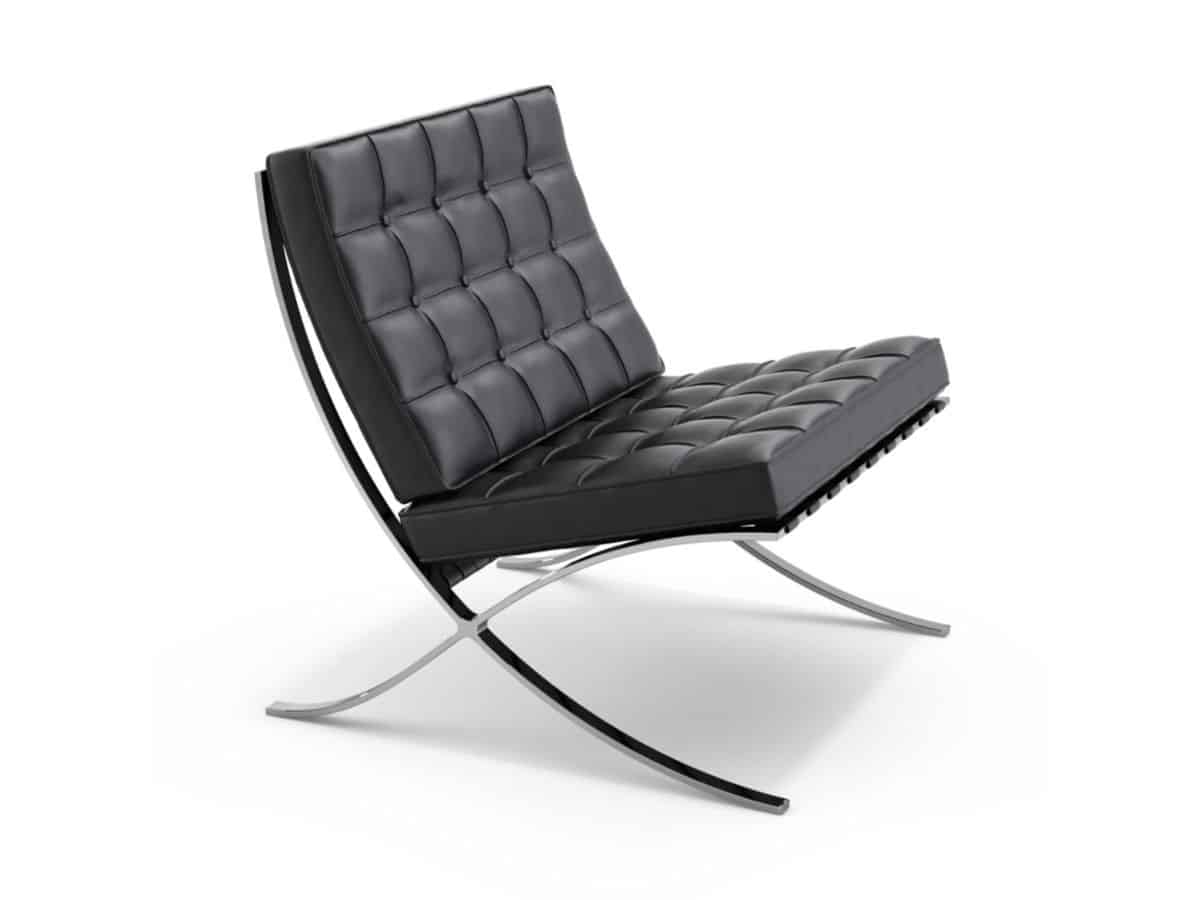 The Barcelona Chair by Ludwig Mies van der Rohe