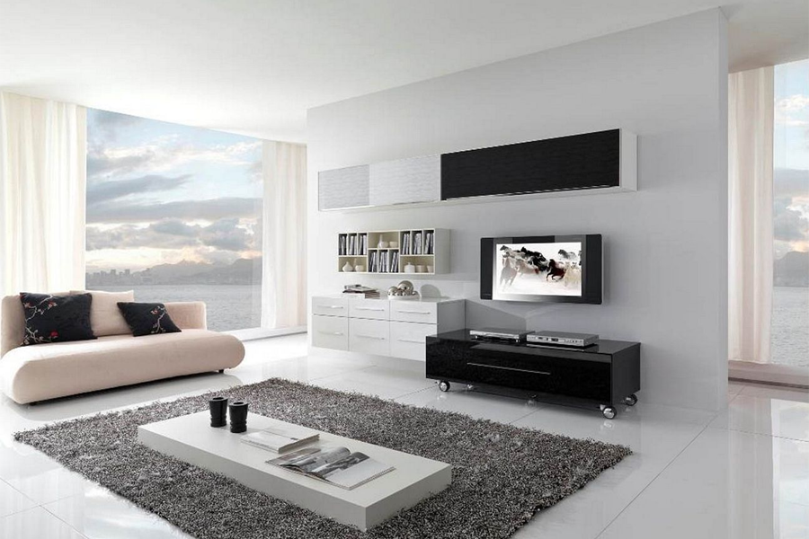 Modern Minimalist Living Room Idea