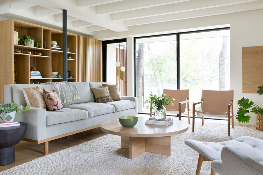 Minimalist Living room idea 6