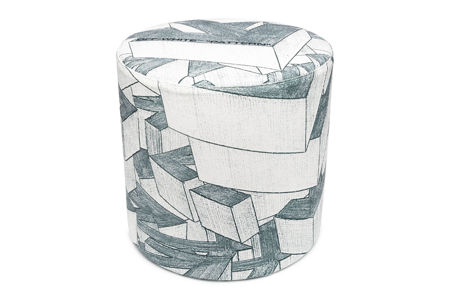 Off-White Arrows Print Stool