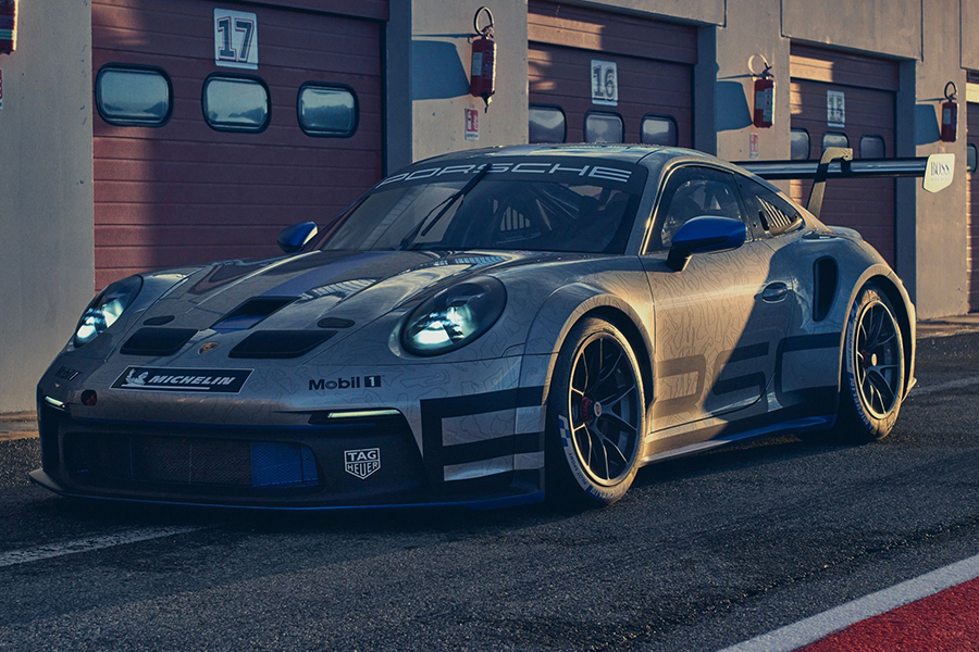 Porsche 911 GT3 Cup front view