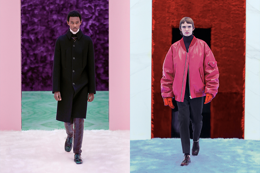 Prada's Fall 2021 Menswear Collection Is About 'an Intimate and