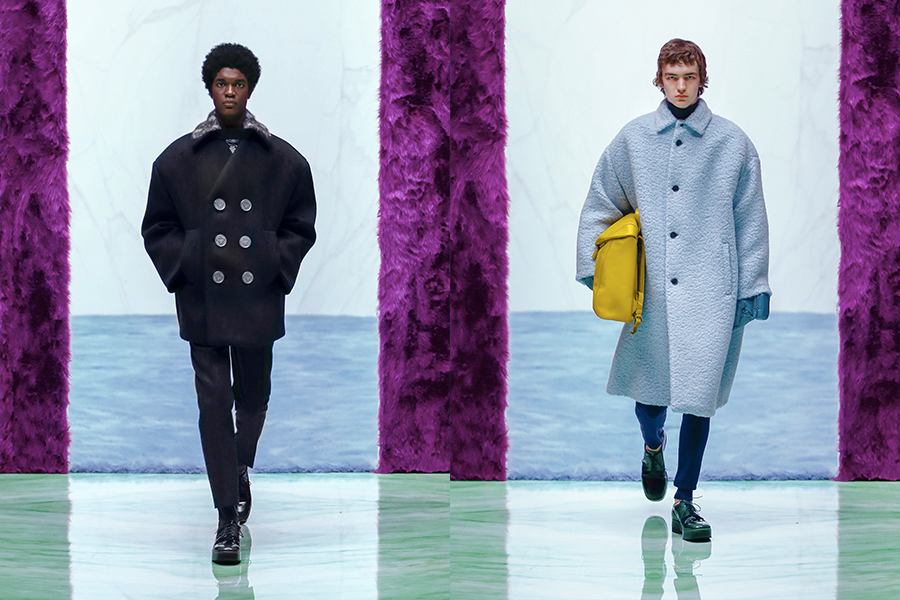 Prada's Fall 2021 Menswear Collection Is About 'an Intimate and