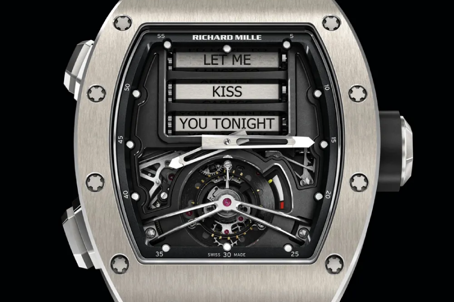 The Richard Mille RM 69 is an Erotic Tourbillon That Talks Dirty