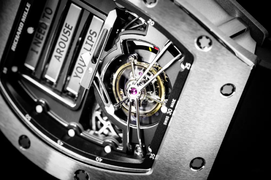 The Richard Mille RM 69 is an Erotic Tourbillon That Talks Dirty