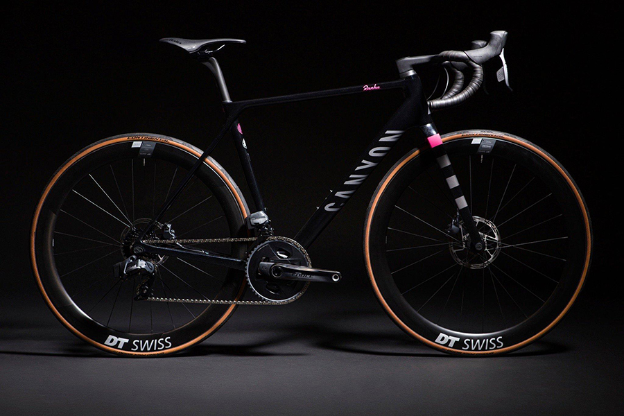 Rapha x Canyon bicycle side