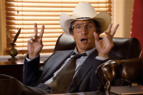 Matthew McConaughey in cowboy hat from A time to kill movie